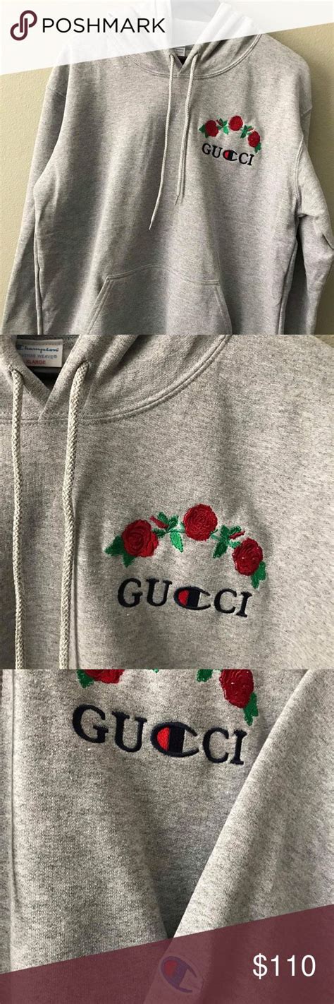 gucci x champion hoodie replica|gucci champion hoodie cheap.